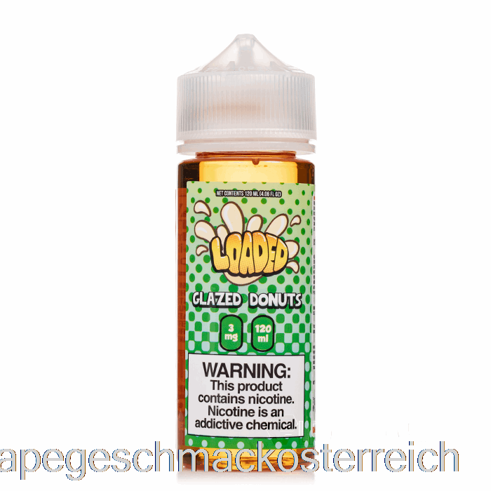 Glasierter Donut – Geladenes E-Liquid – Rücksichtslos – 120 Ml, 6 Mg Vape-Geschmack